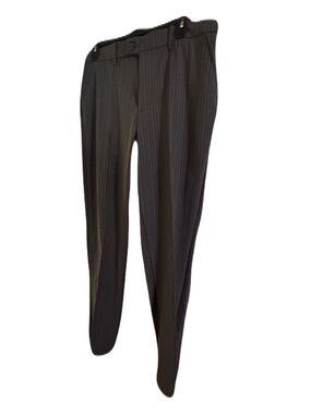 Lee’s Women’s Pinstripe Dress Pants - Grey